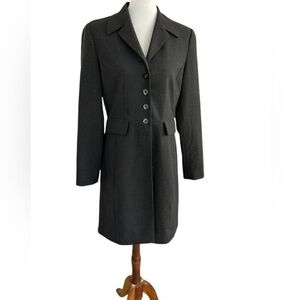 Due per Due wool trenchcoat